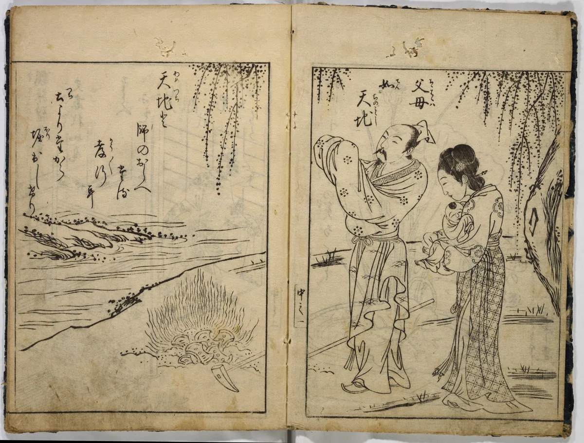 Illustrated Book of Classical Instruction by Unidentified Artist, book, 1615-1868