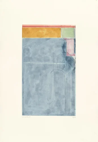 Large Light Blue by Richard Diebenkorn, print, 1980