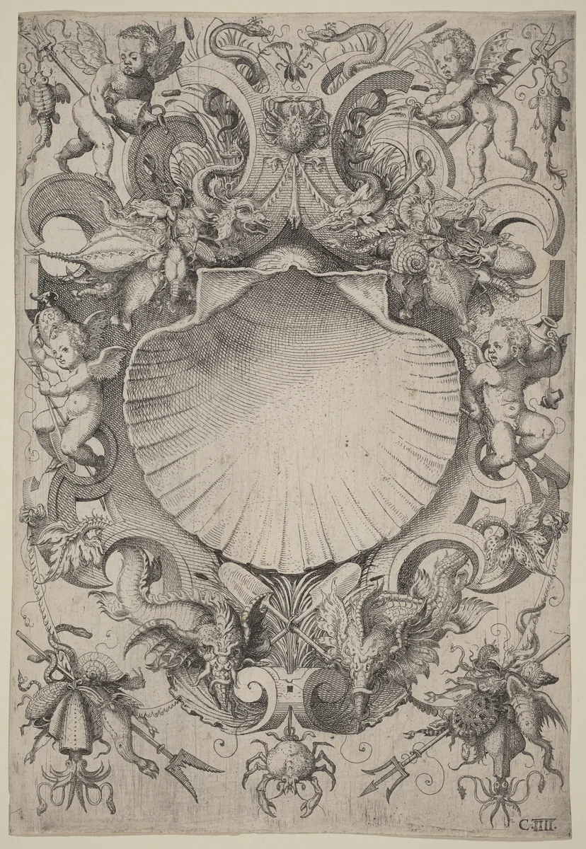Water by Jost Amman
Wenzel Jamnitzer I, print, 1568