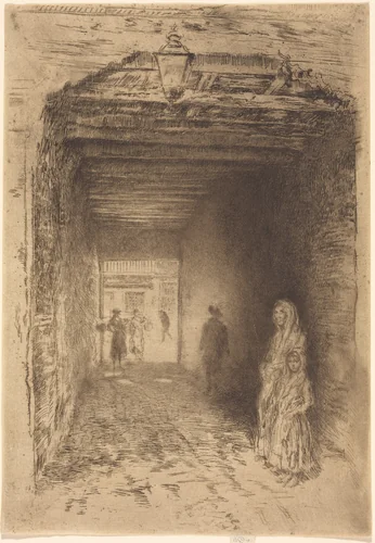 The Beggars by James McNeill Whistler, print, 1879-1880