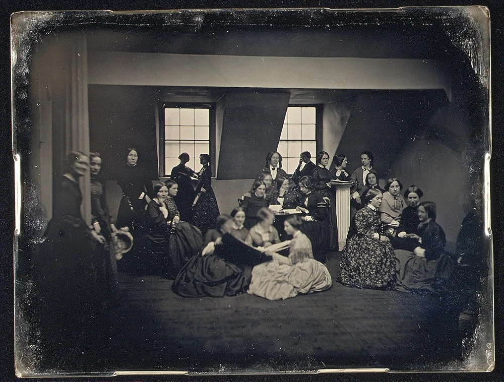 [Students from the Emerson School for Girls] by Southworth and Hawes, photograph, 1848-1852