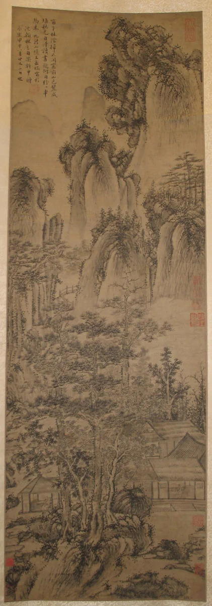 Landscape by Unidentified Artist, painting, 1368-1911