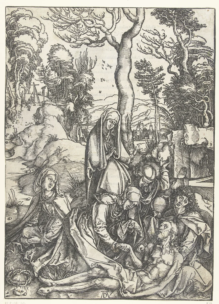 Bewening by Unknown, print, 1498-1499