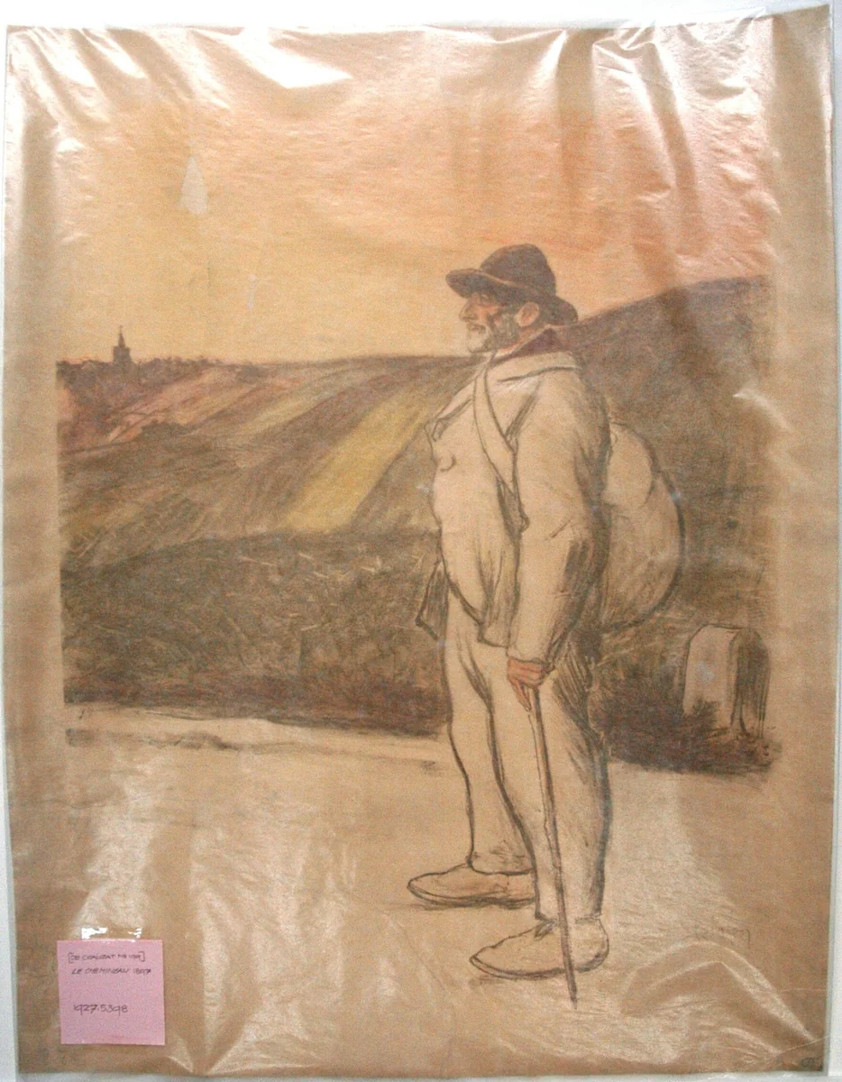 The Tramp by Théophile Alexandre Steinlen, print, 1897
