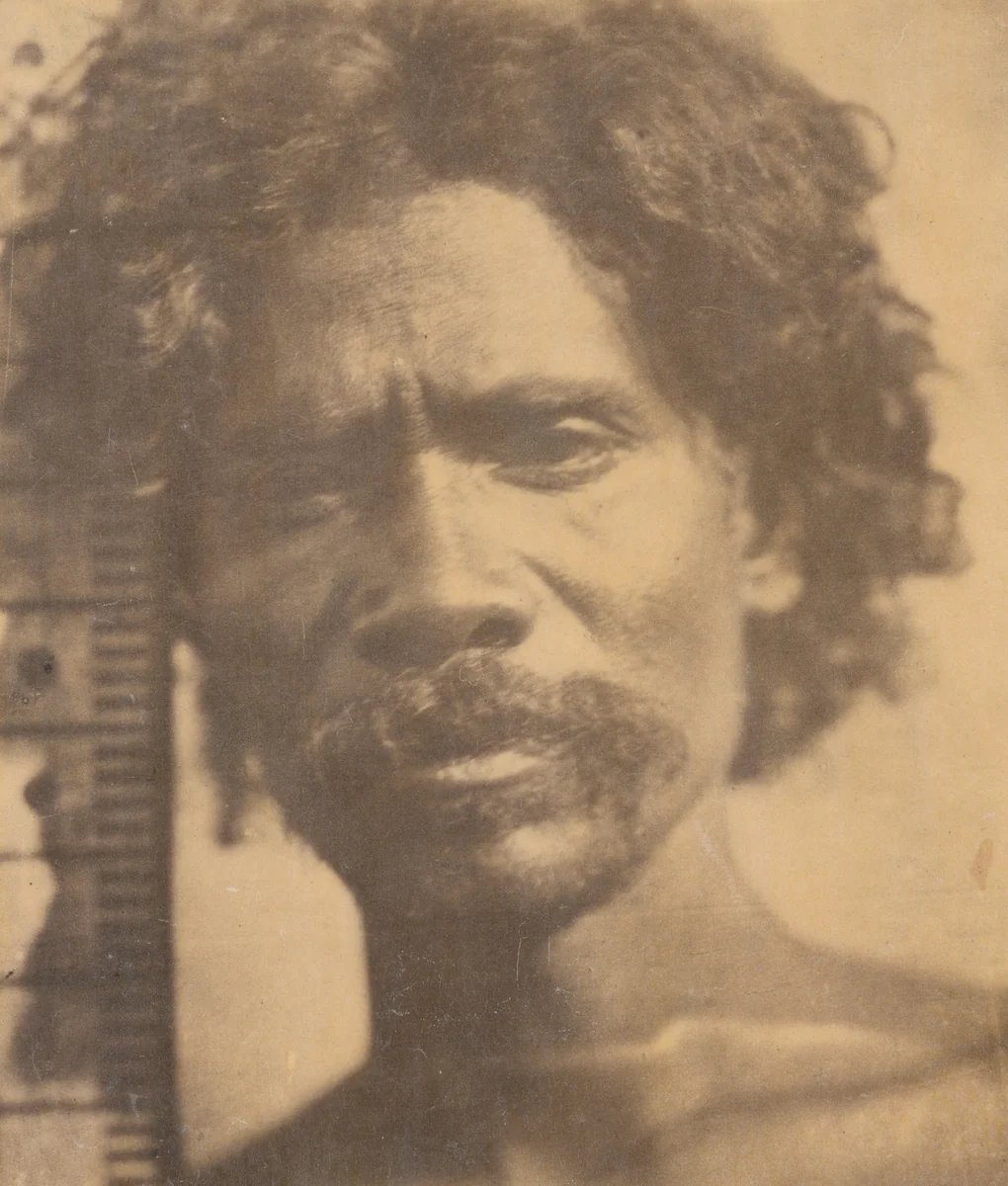 Kurumba Man by Madras School of Arts photographer, photograph, 1873
