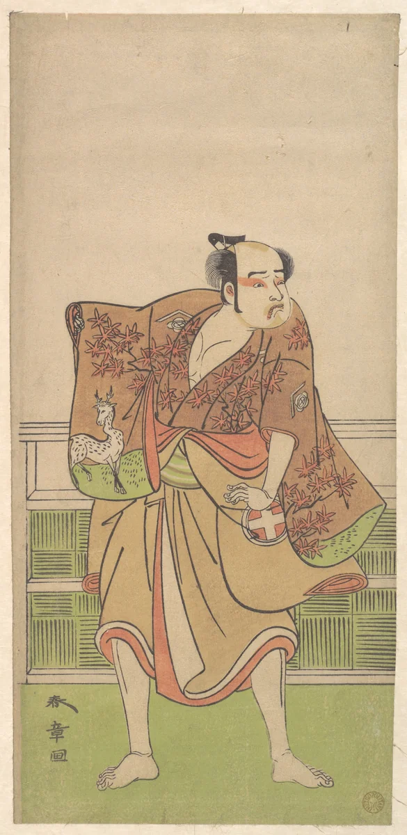Ōtani Hiroemon in the role of Gokumon no Shobei by Katsukawa Shunshô (勝川春章), print, 1774