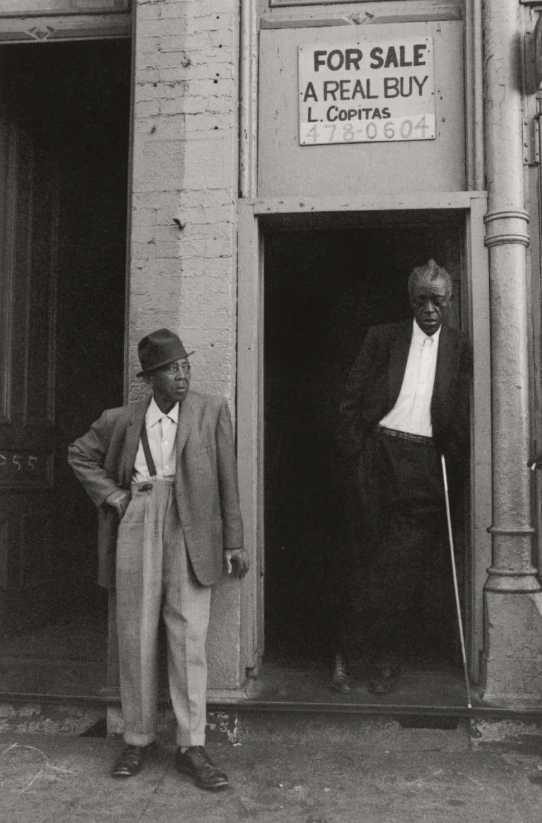 Man with a Pistol, Chicago, Illinois by John Simmons, photograph, 1965