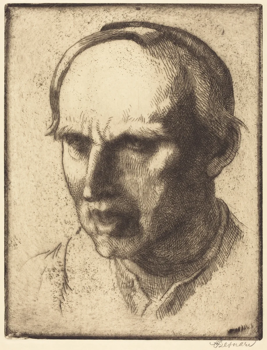 Cardinal Mercier by Albert Besnard, print, 1916