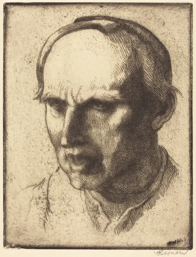 Cardinal Mercier by Albert Besnard, print, 1916