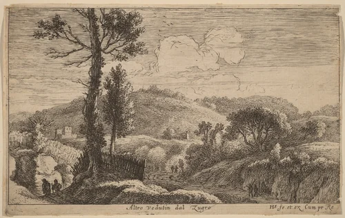 Third View of Zugro by Herman van Swanevelt, print, 1600-1655