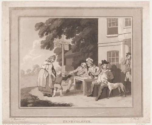 Benevolence by Samuel Alken, print, 1792