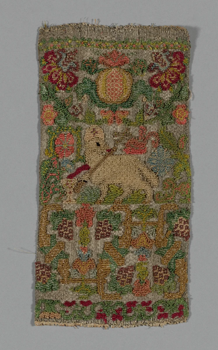 Fragment by Spain, textile, 1801-1900