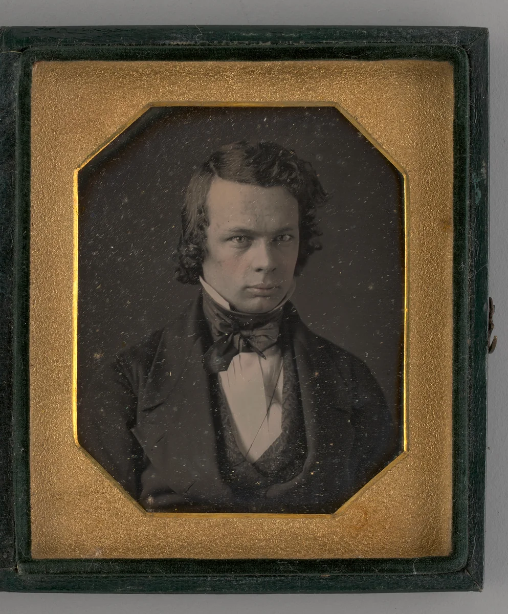 Untitled (Portrait of a Man) by Unknown maker, other, 1846