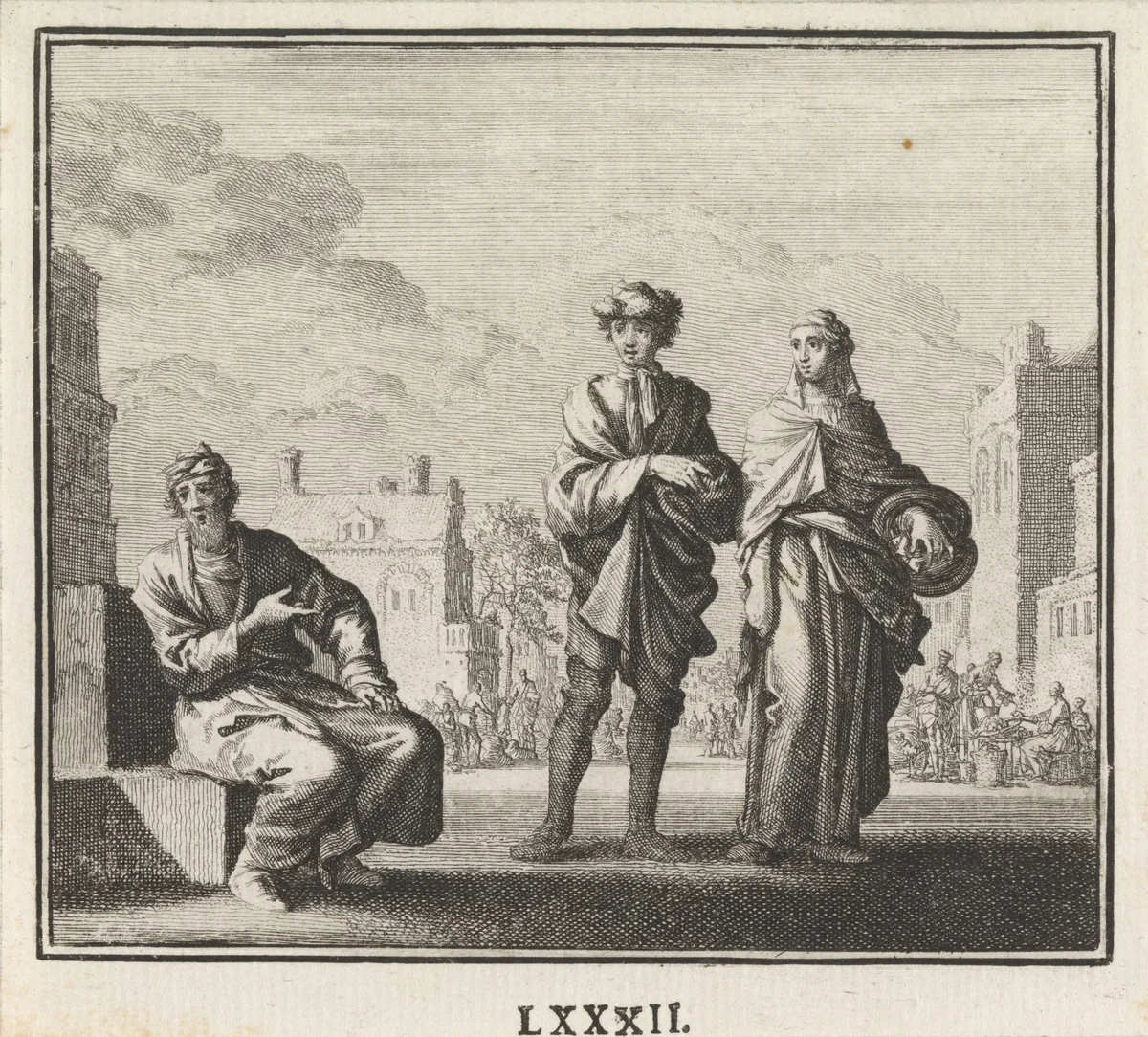 Embleem: mens by Caspar Luyken, print, 1695-1705