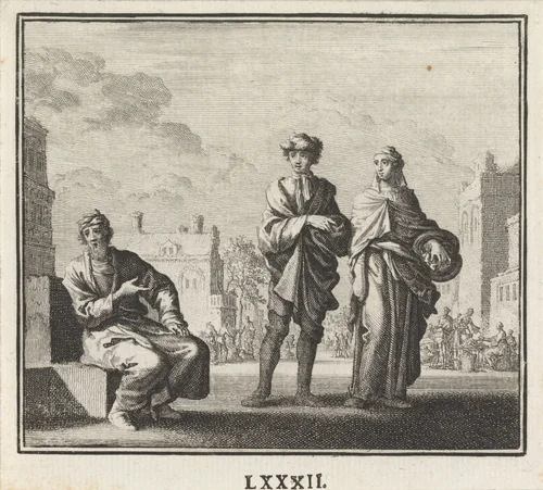 Embleem: mens by Caspar Luyken, print, 1695-1705