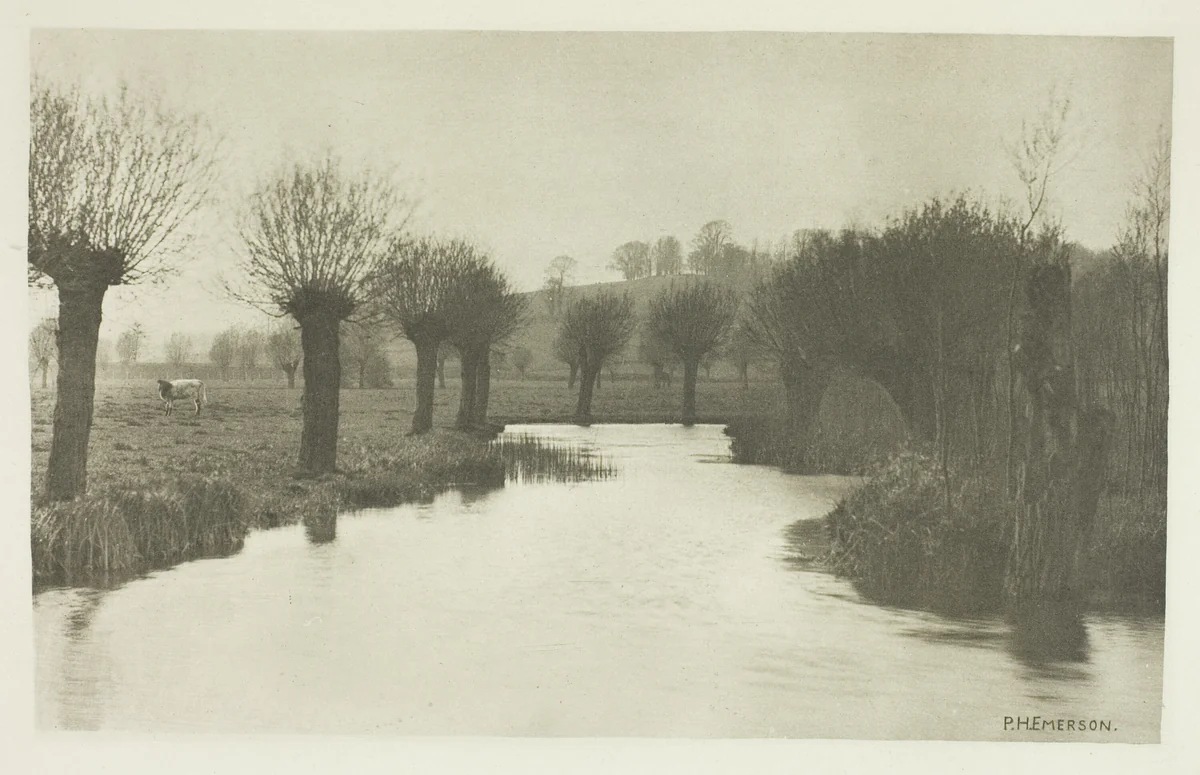 Mouth of the River Ash by Peter Henry Emerson, print, 1880-1888