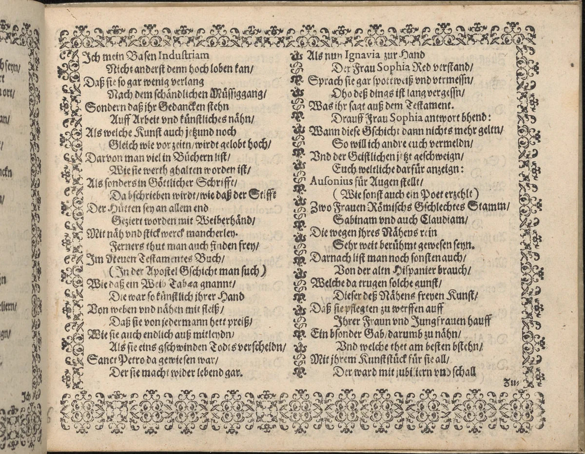 Newes Modelbuch in Kupffer (Page 6r) by Johann Sibmacher, book, 1604