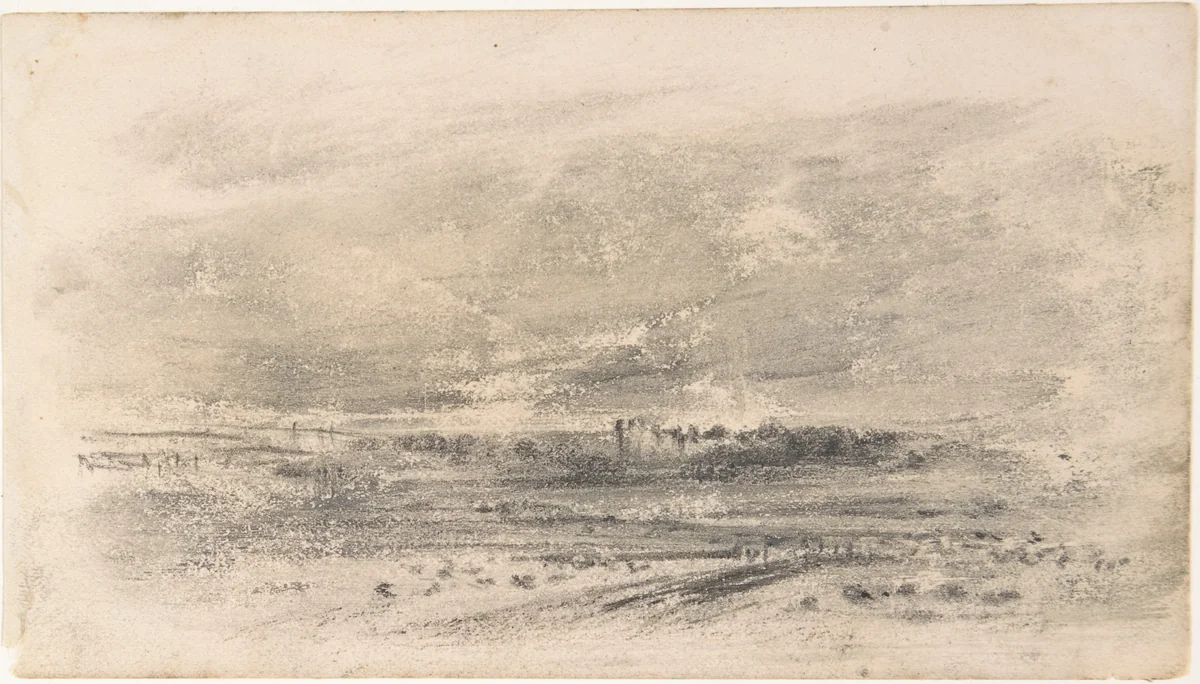 The South Downs by anonymous, drawing, 1800-1899