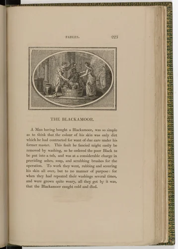 Headpiece (page 223) from The Fables of Aesop by Thomas Bewick, illustrated book, 1818