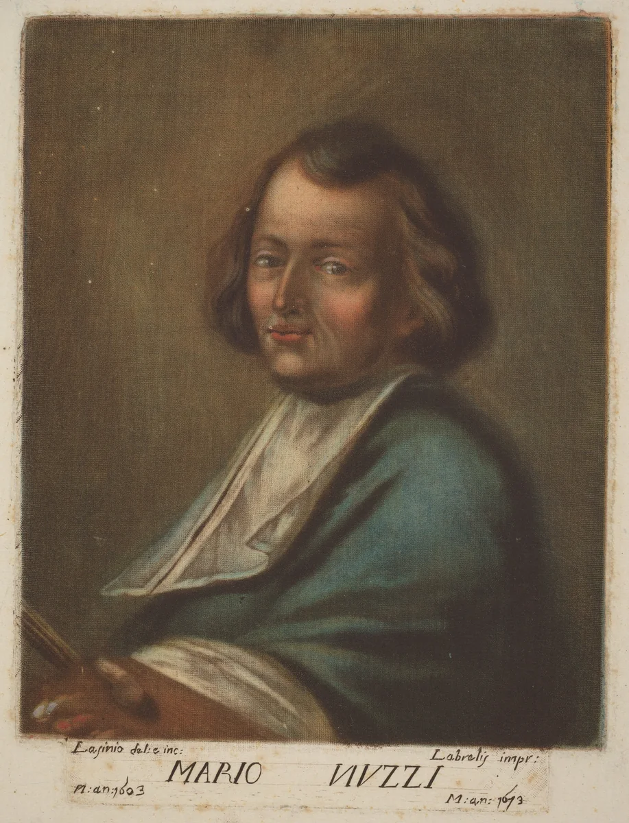 Mario Nuzzi by Carlo Lasinio; Mario Nuzzi, print, 1789
