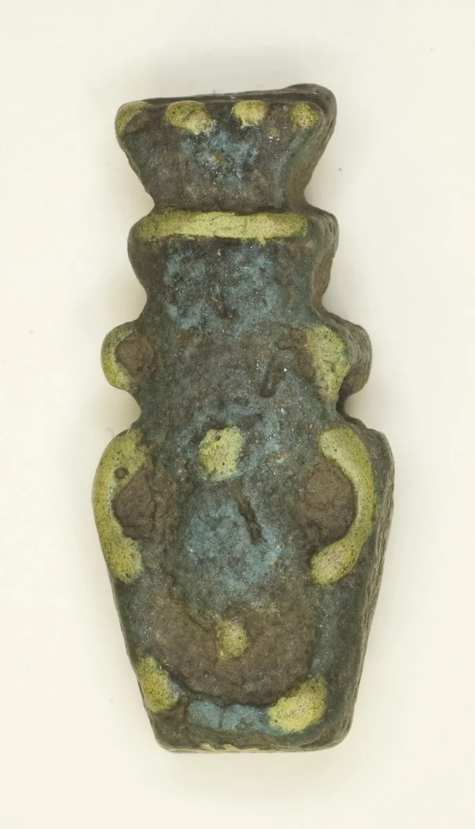 Amulet of the God Bes by Egyptian, metalwork, -30-395