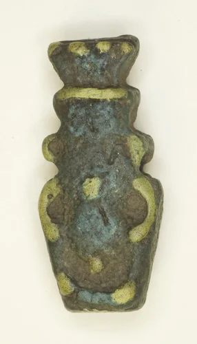 Amulet of the God Bes by Egyptian, metalwork, -30-395