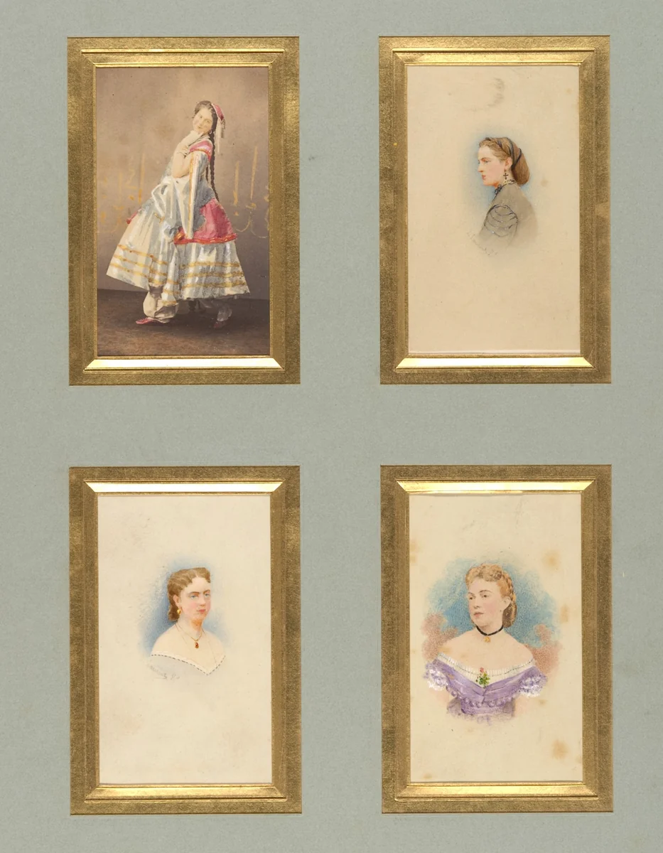 [Unknown Sitters] by Pierre-Louis Pierson, photograph, 1855-1865