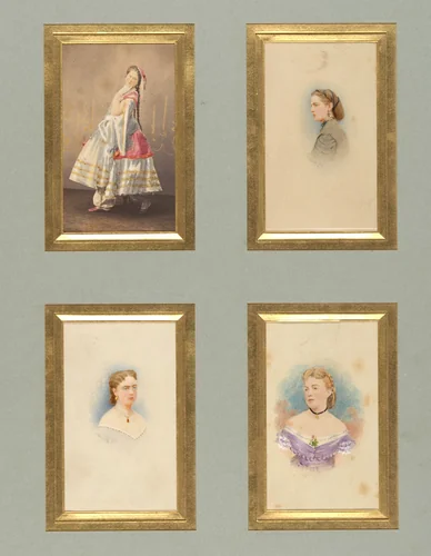 [Unknown Sitters] by Pierre-Louis Pierson, photograph, 1855-1865