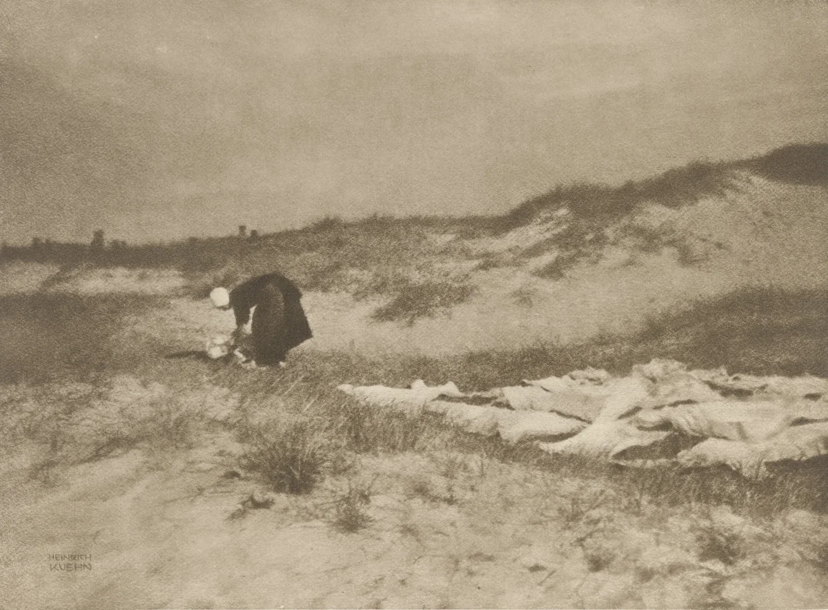 Wascherin by Heinrich Kühn, photograph, 1902