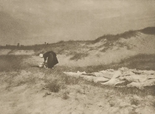 Wascherin by Heinrich Kühn, photograph, 1902