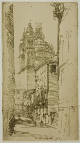 The Salute by Donald Shaw MacLaughlan, print, 1909