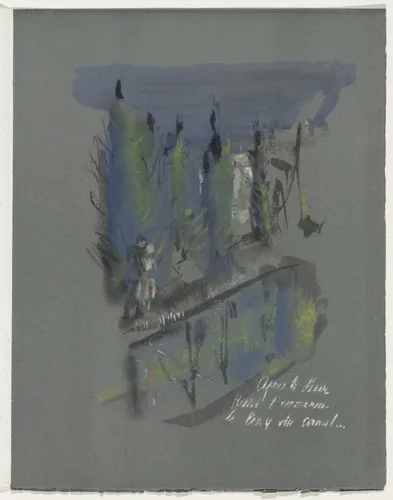 Plate (page 103) from Mille Regrets (A Thousand Regrets) by Christian Bérard, illustrated book, 1947