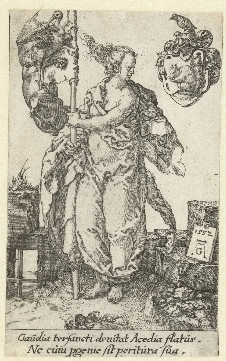 Zorgvuldigheid by Unknown, print, 1552