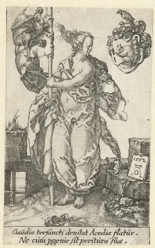 Zorgvuldigheid by Unknown, print, 1552