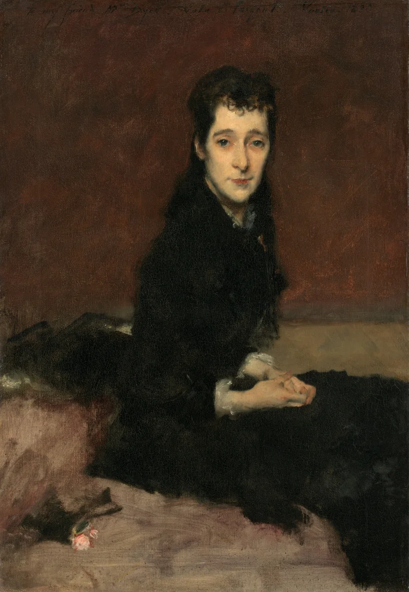 Mrs. Charles Gifford Dyer (Mary Anthony) by John Singer Sargent, painting, 1880