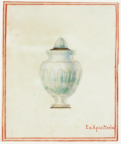 Aquamarine Urn by Giuseppe Grisoni, painting, 1719-1769