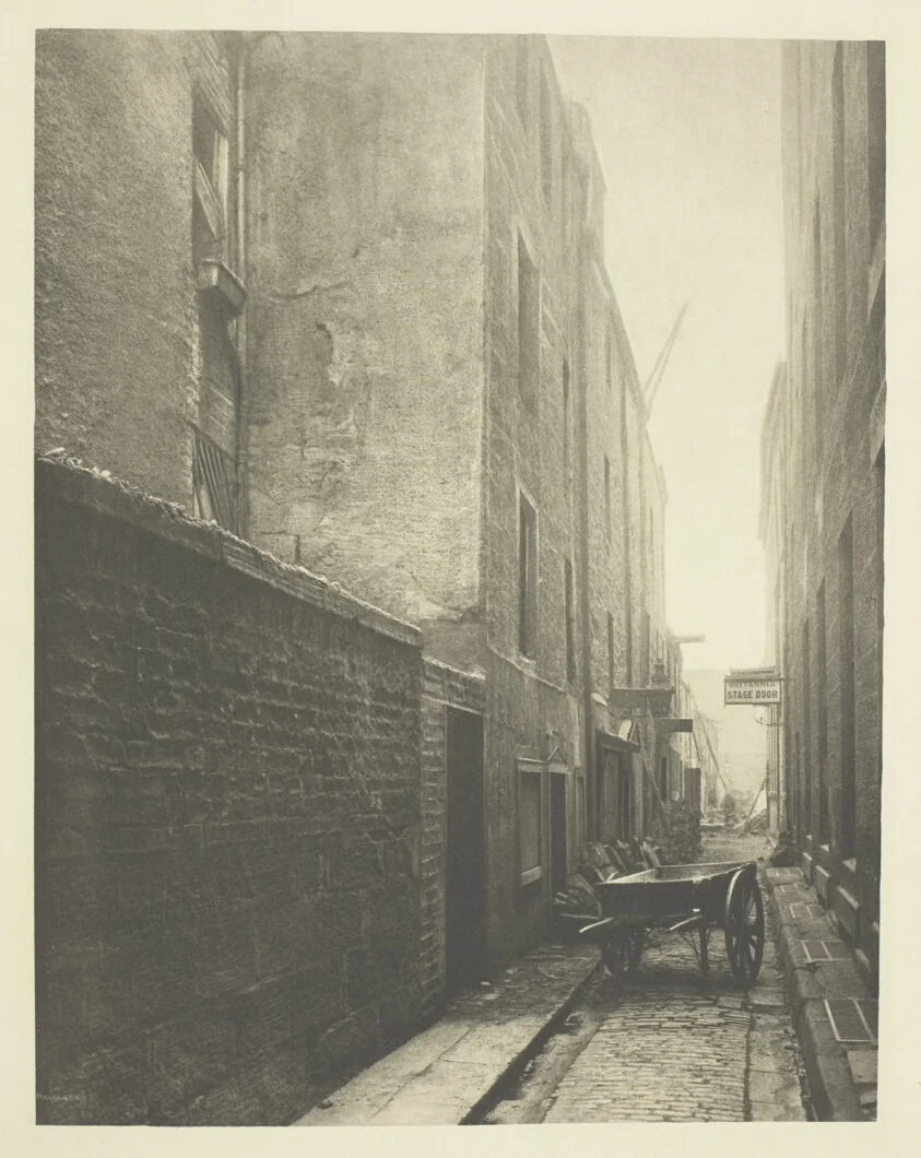 Back Wynd from Trongate by James Craig Annan, photograph, 1899