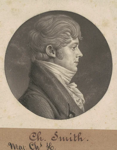 Charles Henry Smith by Charles B. J. Févret de Saint-Mémin, print, 1808