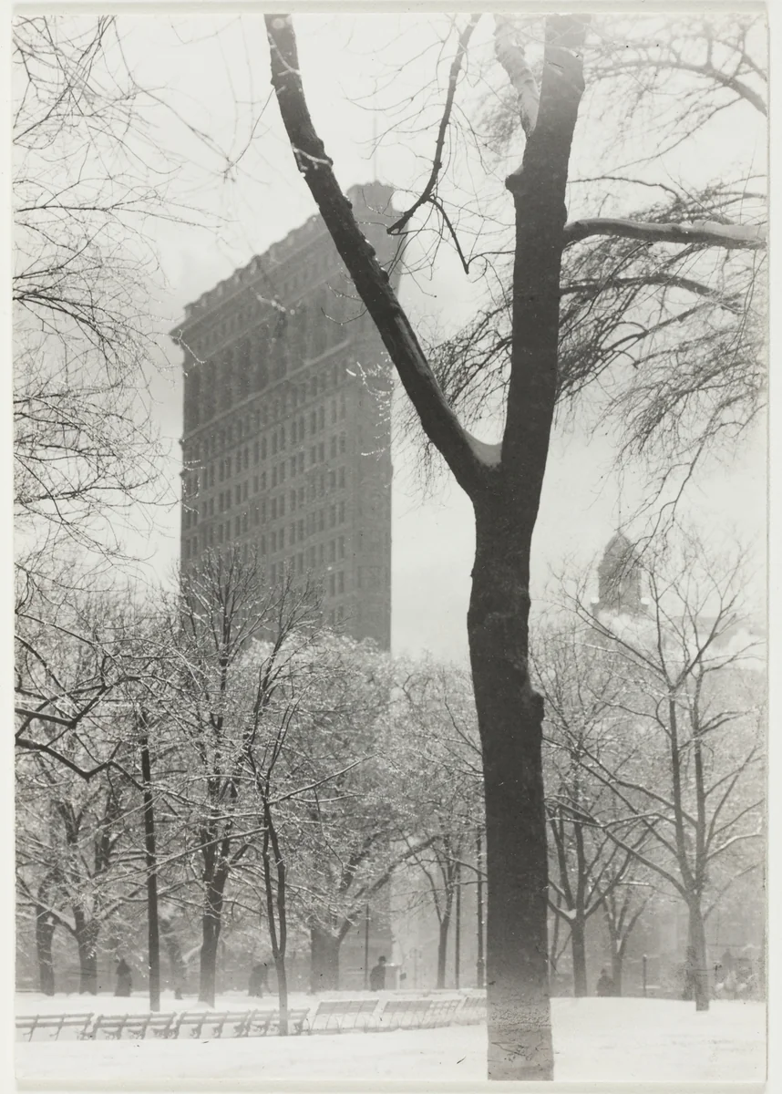 The Flatiron by Alfred Stieglitz, photograph, 1903