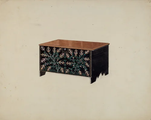 Chest by Martin Partyka, index of american design, 1936