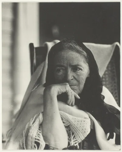Hedwig Stieglitz by Alfred Stieglitz, photograph, 1921-1922