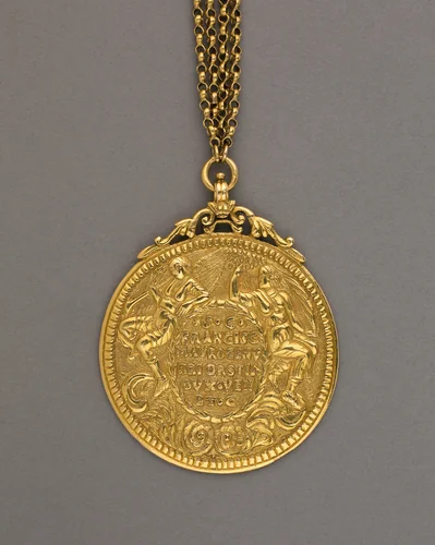 Presentation Medal of Francesco Morosini by Italian, Venice, metalwork, 1600-1699
