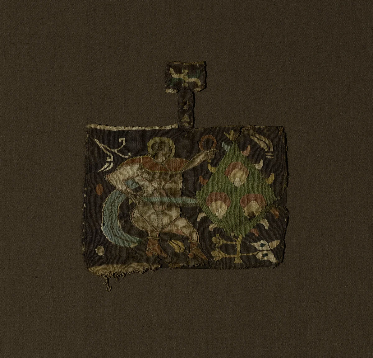 Fragment by Coptic Egypt, textile, 501-800