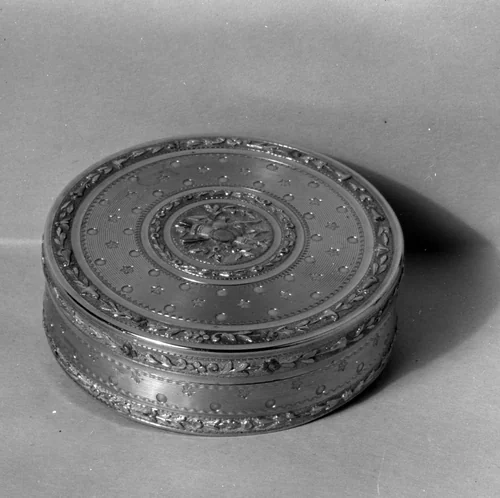 Box by Jacques François Varin, metalwork, 1787-1788