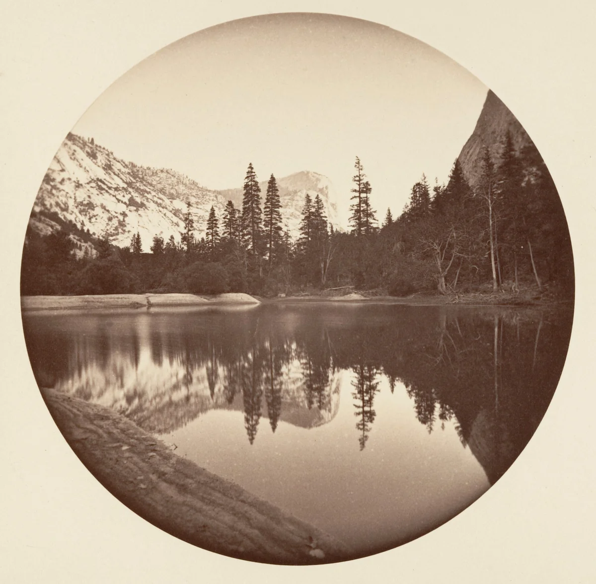 [Yosemite National Park, California] by Carleton E. Watkins, photograph, 1876-1880