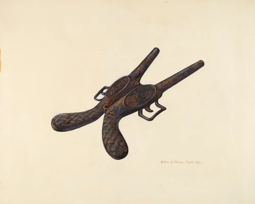 Bootjack by John Price, index of american design, 1939