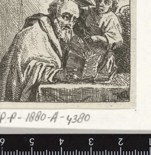 Matteüs de evangelist by anonymous, print, 1700-1799