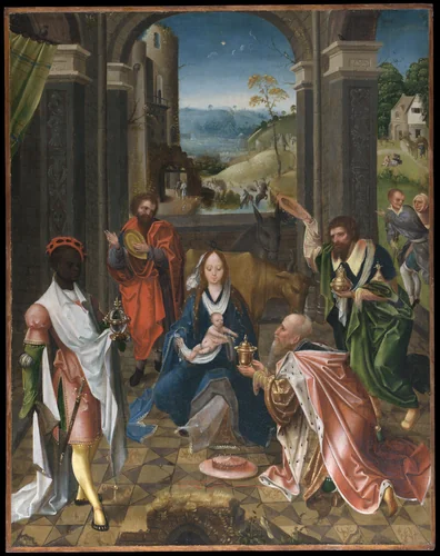The Adoration of the Magi by Netherlandish Painter, painting, 1515-1525