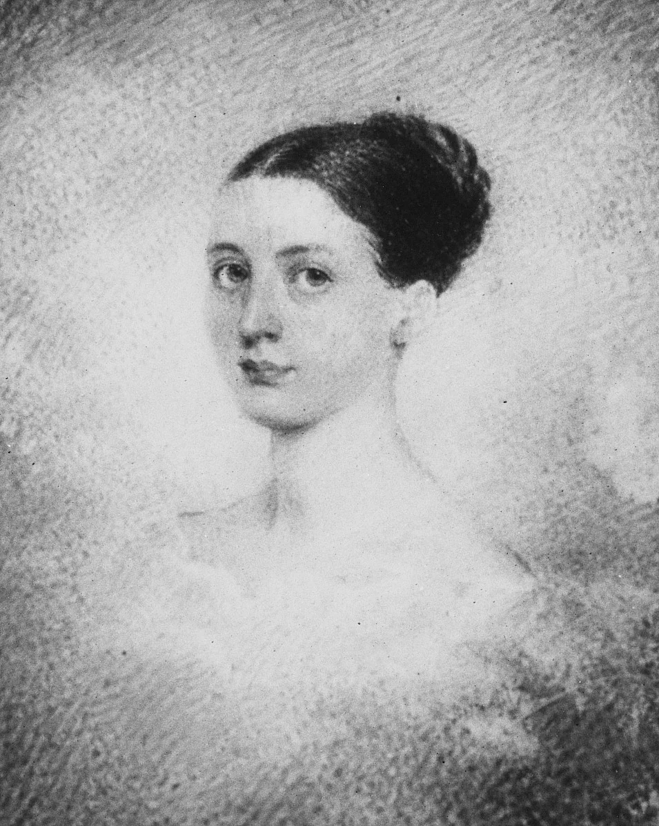 Mrs. Albert Bridges (Eliza Kimball ) by Alvan Clark, artwork, 1832-1836