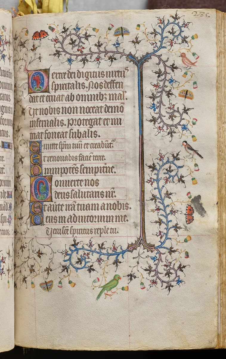 Hours of Charles the Noble, King of Navarre (1361-1425): fol. 143r, Text by Master of the Brussels Initials and Associates, book, 1400-1410